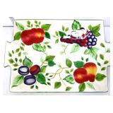 Oneida rectangle ceramic fruit platter