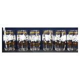 Lot of 6 bartlett collins tumblers
