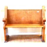 Vintage church pew see photos