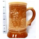 Greentown chocolate slag beer mug