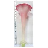 15in yellow/pink/white epergne horn