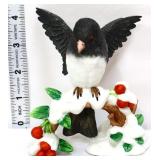 Lenox porcelain dark eyed junco bird figure