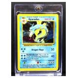 Pokemon Gyarados base set unlimited holo card