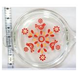 Vntg Pyrex friendship round lid