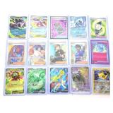 Lot of 15 assorted Pokemon cards, unverified as is