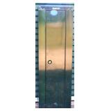 Green Stack-On gun cabinet w/ key NOT FIRE PROOF