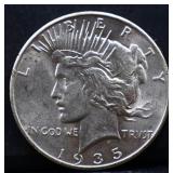 1935 peace dollar