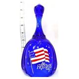Fenton cobalt 2001 Stars & Stripes bell