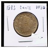 1883 V nickel