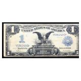 1899 black eagle $1 note