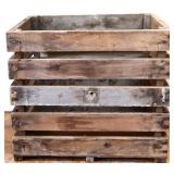 Vintage wood crate