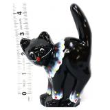 Fenton black 4in clown scaredy cat