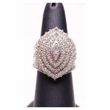 GENUINE DIAMOND DINNER RING