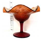 Fenton marigold carnival blackberry compote