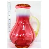 Gibson cranberry overlay guest set uranium handle