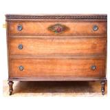 1920s 3 drawer dresser  see photos