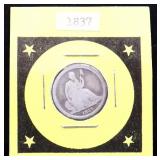 1837 seated liberty dime