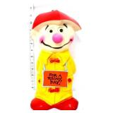 Vntg plastic Play Pal figural bank