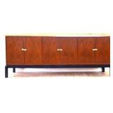6 door flat front credenza see photos