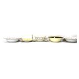 6 piece estate lot, inc gravy boat