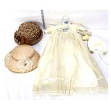 Mixed estate lot, inc vntg Christening gown