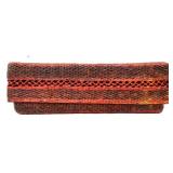 Vntg woven box with lid