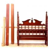 Davis Cabinet Lillian Russell full size bed/rails