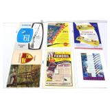 Lot of 6 vntg firearm related paper adv