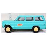 Vntg Tonka presed steel blue Jeep Wagoneer