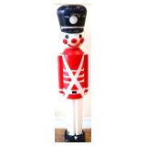 Vntg 29.5in drummer boy blow mold see pics NO SHIP