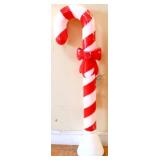 Vntg 30in candy cane blow mold see pics NO SHIP