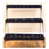 MCM metal 3 tier plant stand see photos
