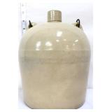 Vntg stone jug with bail handle