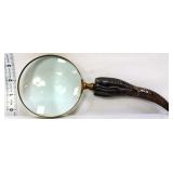 Large magnifying glass