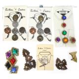 Lot of estate button covers