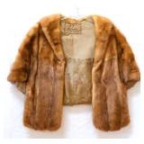 Vintage brown Royars fur stole