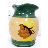 Winton & Rose Eugene 6in folk art pitcher