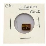 1 gram gold piece