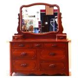 Davis Cabinet Lillian Russell cherry dresser