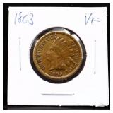 1863 indian head penny