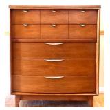 MCM United 5 drawer tall chest