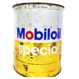 Vntg 1gal Mobiloil Special Oil can no top