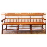 Vintage plank bottom bench