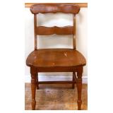 Vintage wood desk chair see photos