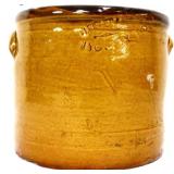 Vntg J Fisher Lyons NY pickle crock see photos