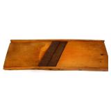 Vntg wood kraut cutter