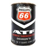 Vntg 1qt Phillip 66 Transmission Fluid can, full