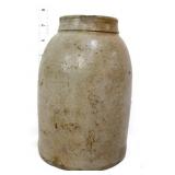 Vntg 7.5in stone wax seal crock see pics