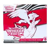 Sealed Pokemon ETB White Flare card set