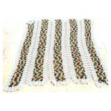 Vintage 53x57 afghan see photos
